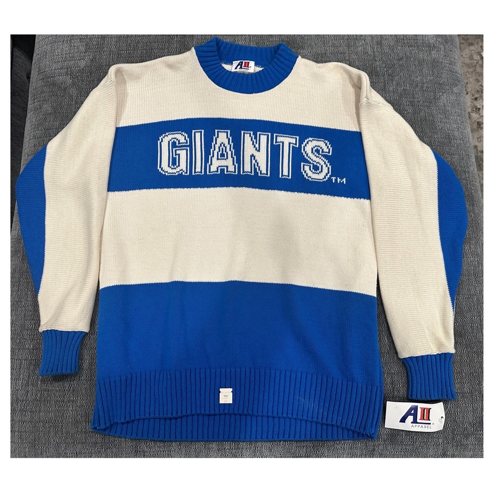 Vintage Giants knitted sweater. NWT XXL - Picture 1 of 7